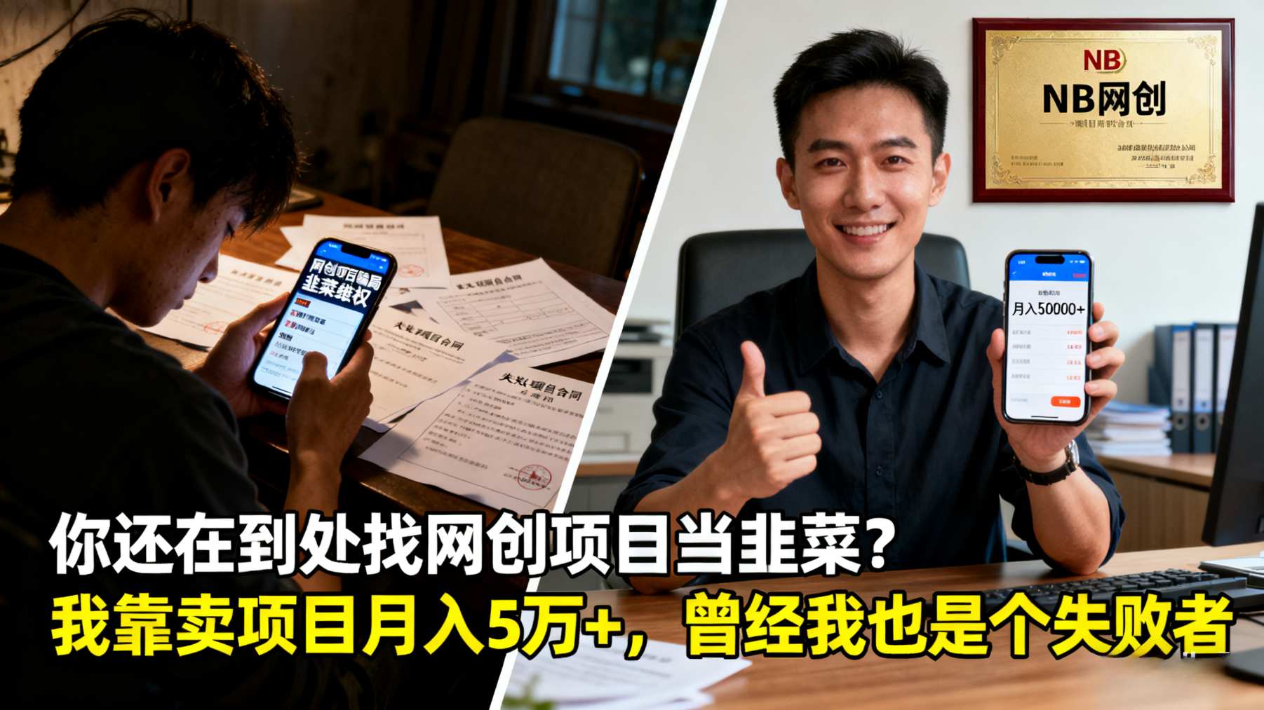 搭建与加盟！-NB网创