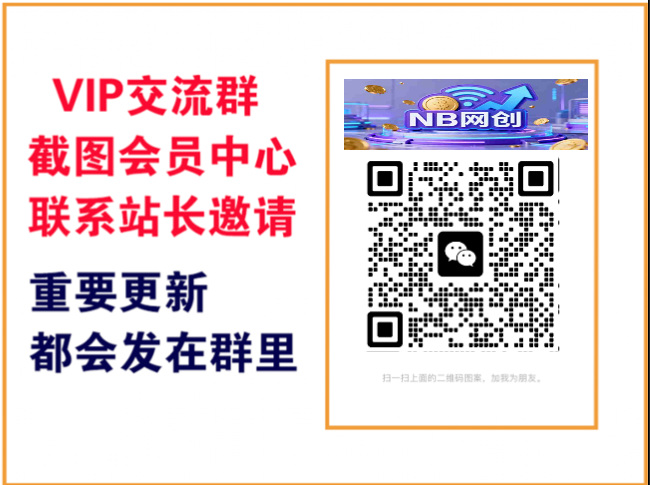 NB网创【VIP会员专属交流群】-NB网创