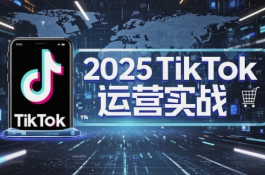 2025TikTok电商运营，掌握TikTok店铺运营核心技巧，实现低成本高转化-NB网创